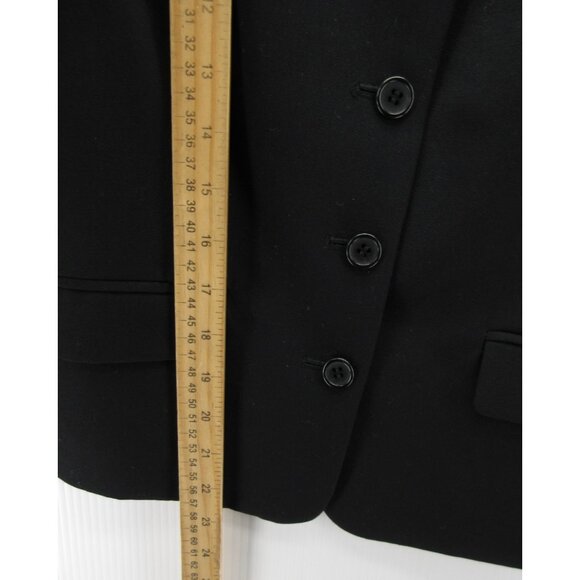 VTG J Crew Blazer 4 Wool Jacket Coat Button Up Career Office Japan - Picture 4 of 9